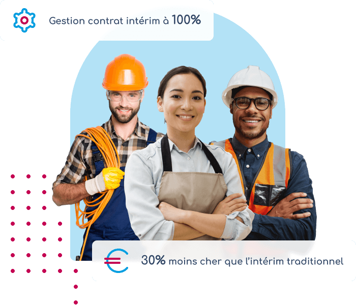 Plateforme d'intérim spécialisée gestion contrats